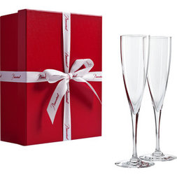 DOM PERIGNON FLUTE SET OF TWO